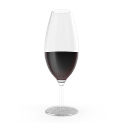 Port Wine Glass isolated on transparent background