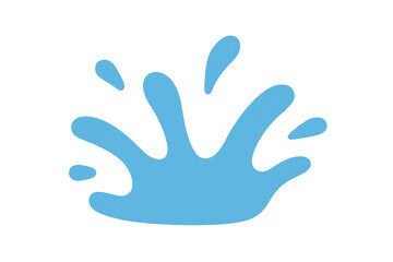 Obraz premium Water droplet crown forming, transparent surface reflecting crystalline splash with dynamic liquid motion and energetic impact