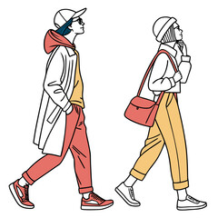 Elegant horse head with colorful stripes isolated on white background