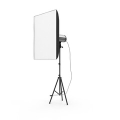 Professional Studio Lighting Softbox isolated on transparent background