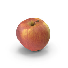 Red Apple isolated on transparent background