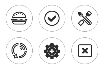 set of icons for web