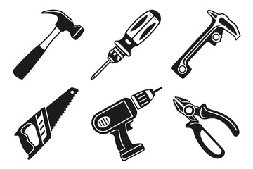 set of tools vector