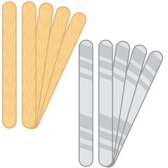 Tongue depressors, wooden tongue depressor, Medical metal tongue depressor.