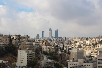 Amman Cityscape with Modern Towers