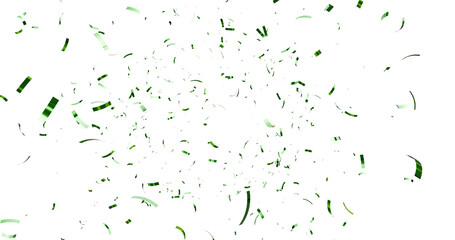 3d render of confetti floating isolated. multi color confetti falling down isolated on transparent background. Falling gold foil, flying yellow glitter. Christmas holiday. confeti png