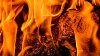 The Orange Flame Dance Burns Through Plastic Waste