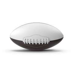 Rugby Ball isolated on transparent background

