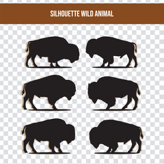 Bison silhouette