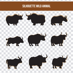 Yak silhouette