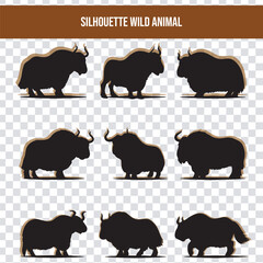 Yak silhouette