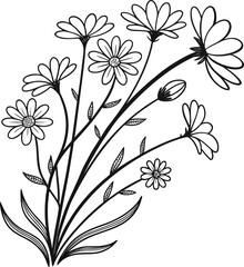 Seamless vector floral pattern with beautiful pink lily flowers and green leaves, a perfect summer garden illustration for elegant wallpaper and decoration