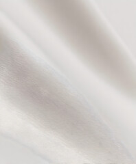 Obraz premium Silver metallic background minimalist pearlescent paper texture with satin shine, elegant backdrop for cosmetics & jewelry