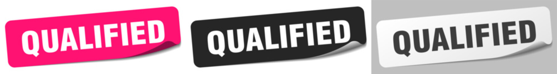 QUALIFIED STICKER