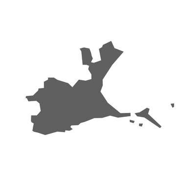 Ramanathapuram District map of Tamil Nadu State India