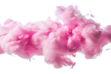 Colorful pink clouds create a dreamy atmosphere, enhancing any creative project or artistic expression