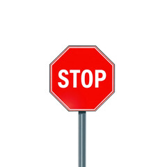 stop road sign with transparent background PNG and JPEG image