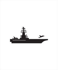 aircraft carrier icon, vector best flat icon.