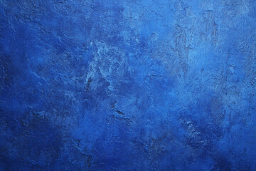 Vibrant blue textured background with an abstract, painterly pattern, featuring organic strokes and rich color