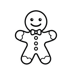 christmas gingerbread man