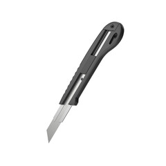 Retractable Utility Cutter Knife Isolated on Transparent Background