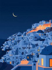  night view of the city 