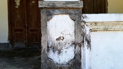 Grunge cement wall texture with weathered surface and distressed stone background, perfect for...