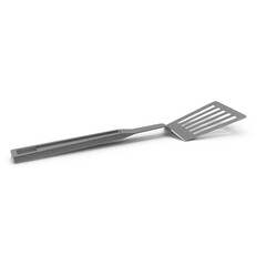 Metal Spatula Isolated on Transparent Background
