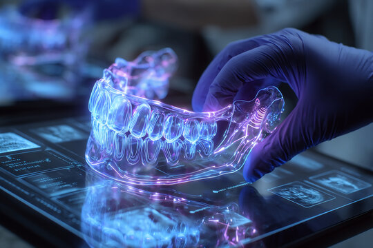 Precision at its best with biomechanical overlays in dental simulations, precision ensuring optimal torque and angulation, precision defining success of modern dental implantology