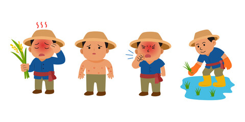 melioidosis disease symptoms concept