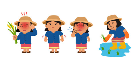 melioidosis disease symptoms concept