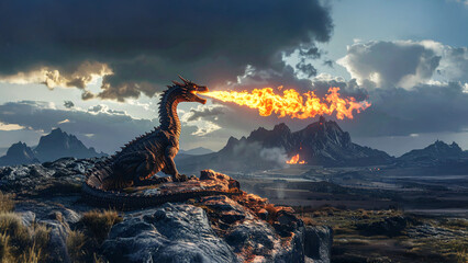 Der Zorn des Drachen. Generative AI