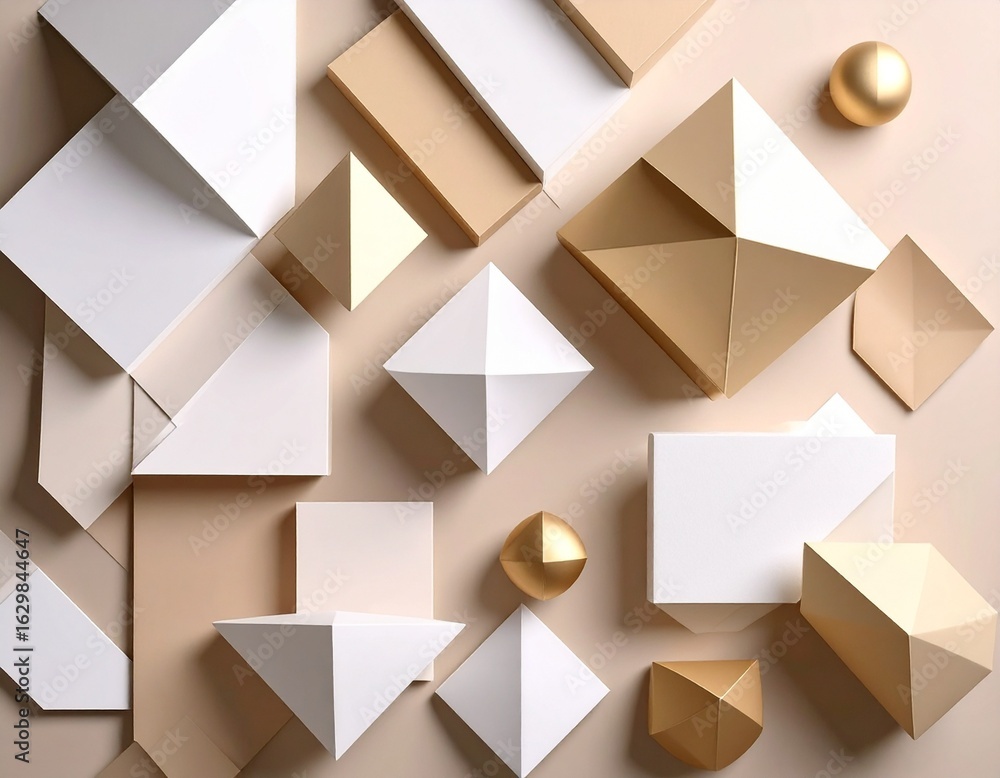 Poster white undulating paper creates an illusion of depth with soft, minimalist diagonal curved lines.