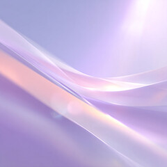 Naklejka premium A smooth, ethereal gradient background transitioning from soft lavender to pastel peach, 