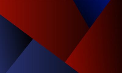 abstract background with red ribbon