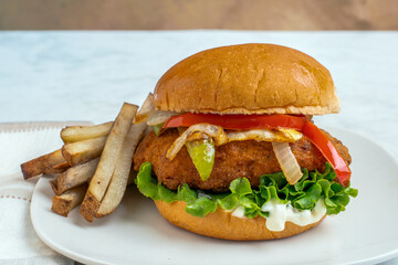 spicy chicken sandwich