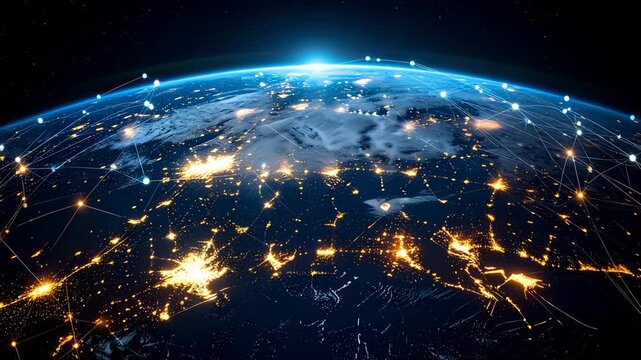 Earth space image