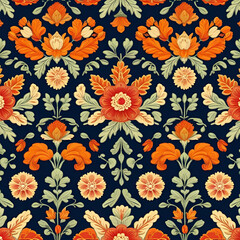 Ornamental Floral Pattern Designs