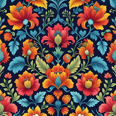 Ornamental Floral Pattern Designs
