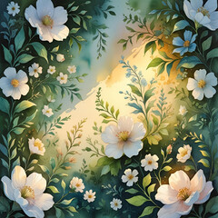 Ornamental Floral Pattern Designs