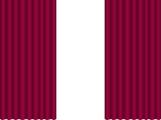 カーテン、m11ワイン、半開