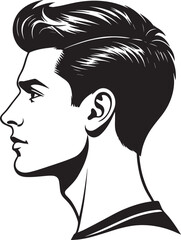 black man head vector illustration, man head art vector, man head art clipart