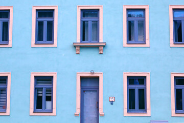 facade of an old building