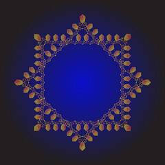 Intricate-Hexagonal-Mandala-on-Deep-Blue-Background