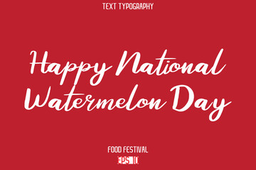 Happy National Watermelon Day za.eps