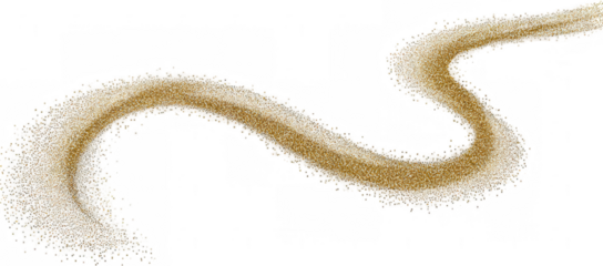 Abstract tan/beige textured flowing line