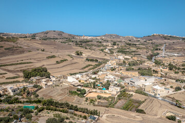 Views from the island of Gozo, Malta