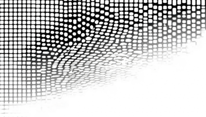 Abstract grayscale design with textured patterns and specks