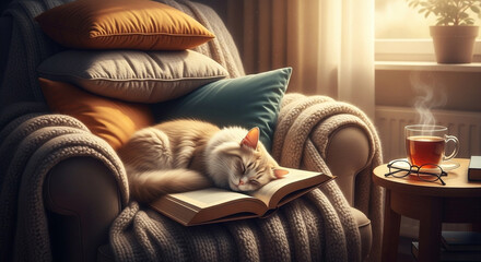 Purr-fect Reading Companion