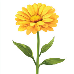 Fototapeta premium a calendula flower